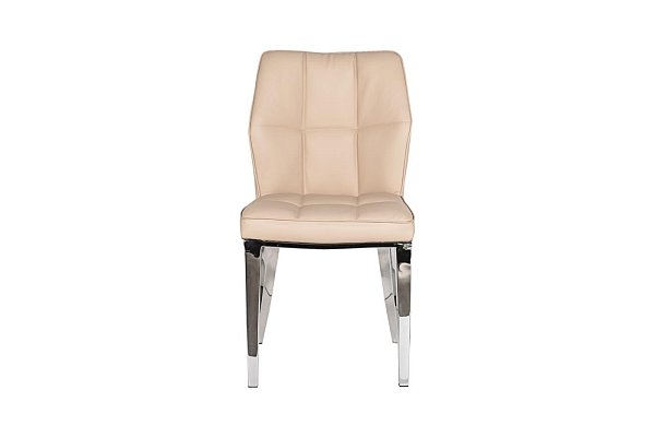 Стул розовый из экокожи (хром) Garda Decor GY-DC8169-PK