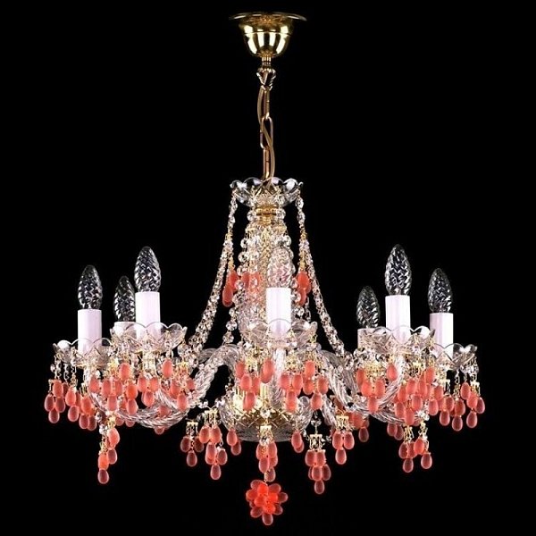 Люстра Artglass ROSANA VIII. VINO ROZALIN