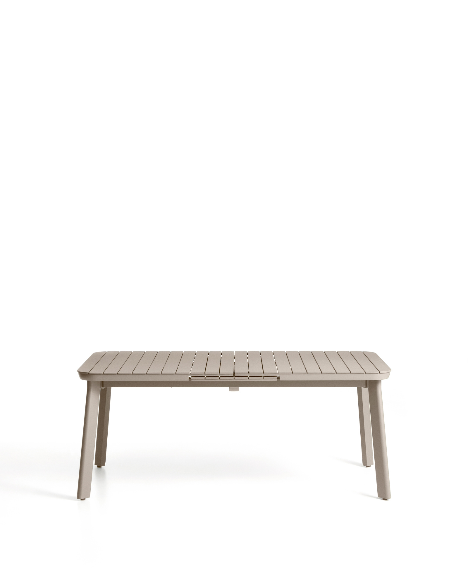 Раздвижной уличный стол Izola из алюминия с бежевой отделкой, 185 (235) x 100 см La Forma 482261