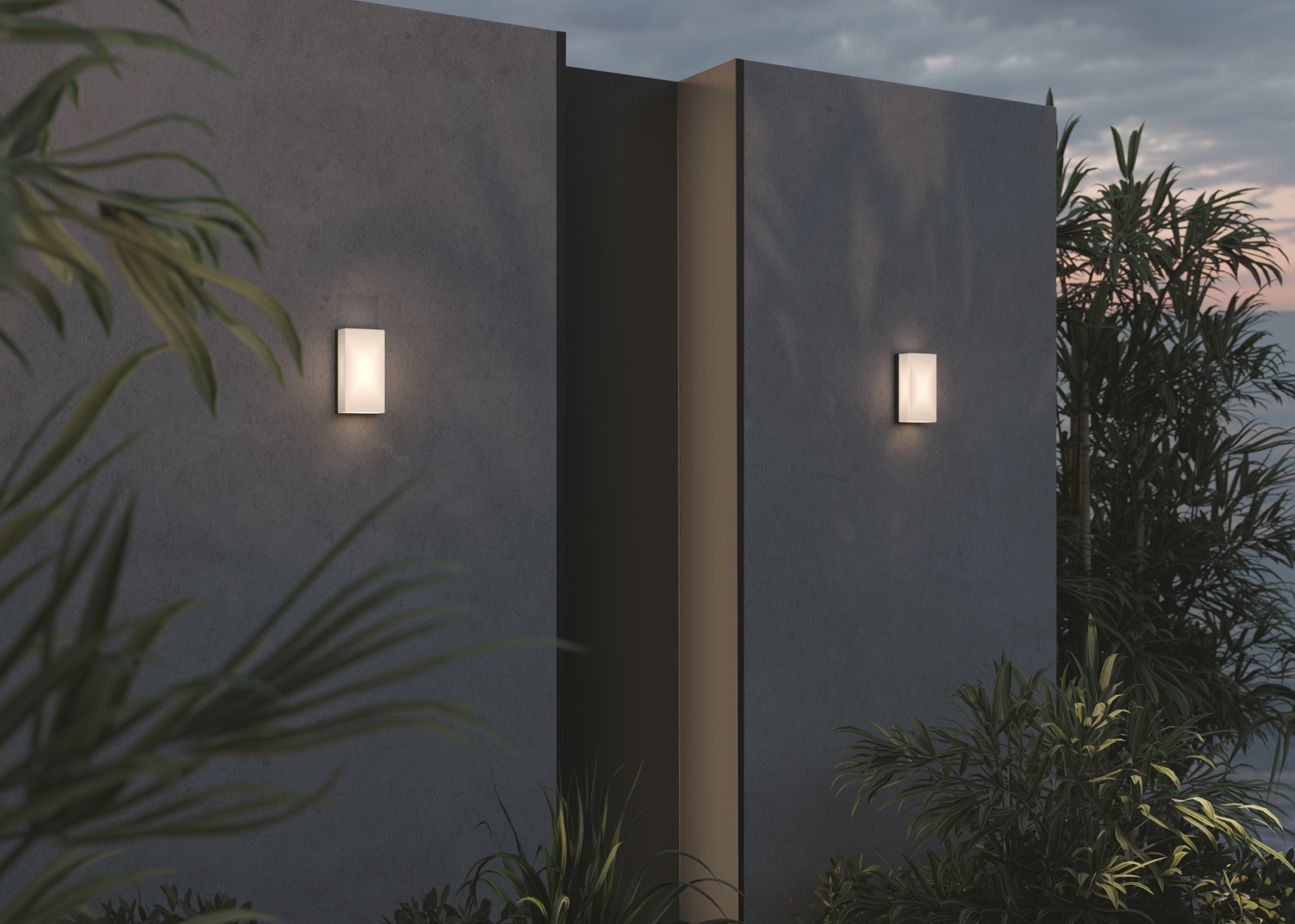 Настенный светильник (бра) Outdoor O454WL-L10GF3K