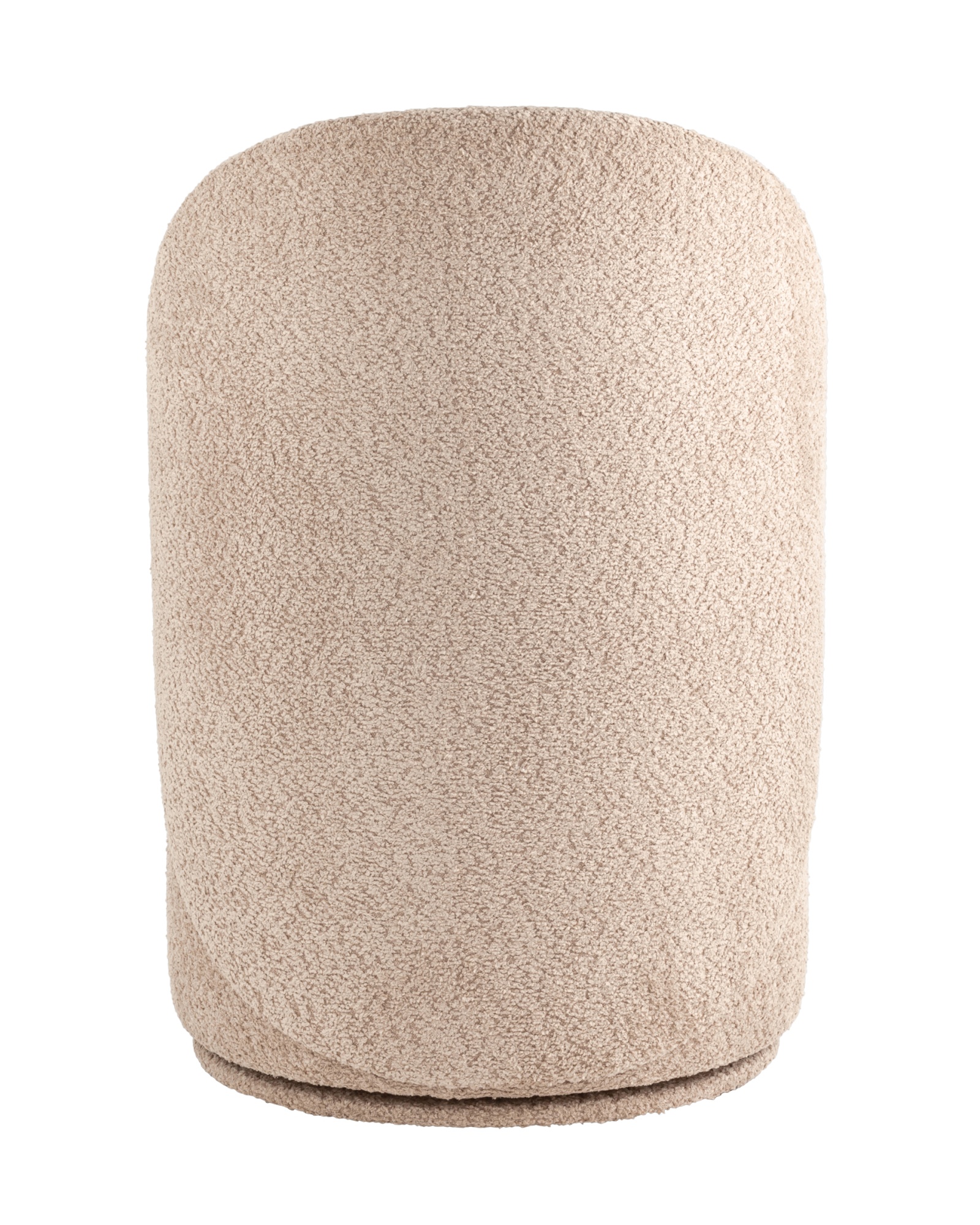 Пуф Loreen вращающийся букле капучино Stool Group