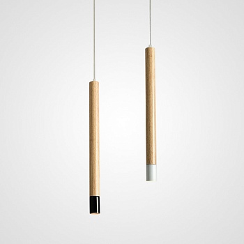 Подвесной светильник PIPE WOOD LONG by ImperiumLoft