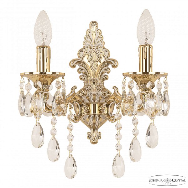 Бра бронзовые 7302B13/2/125 B GW Bohemia Ivele Crystal