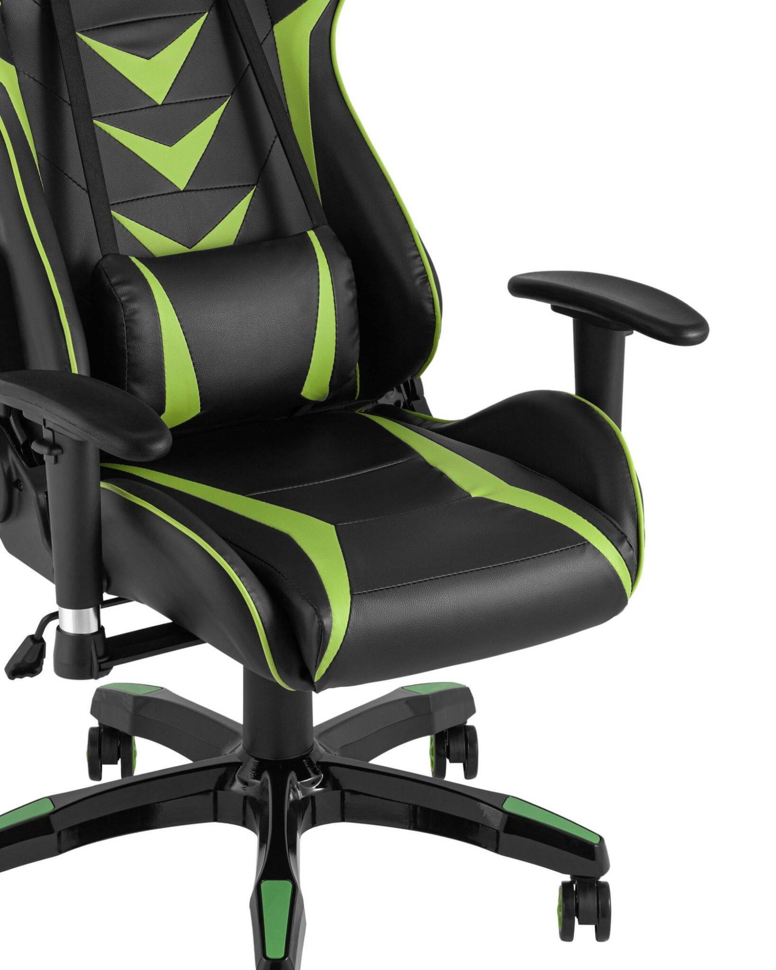 Кресло игровоеs Corvette зеленое TopChairs