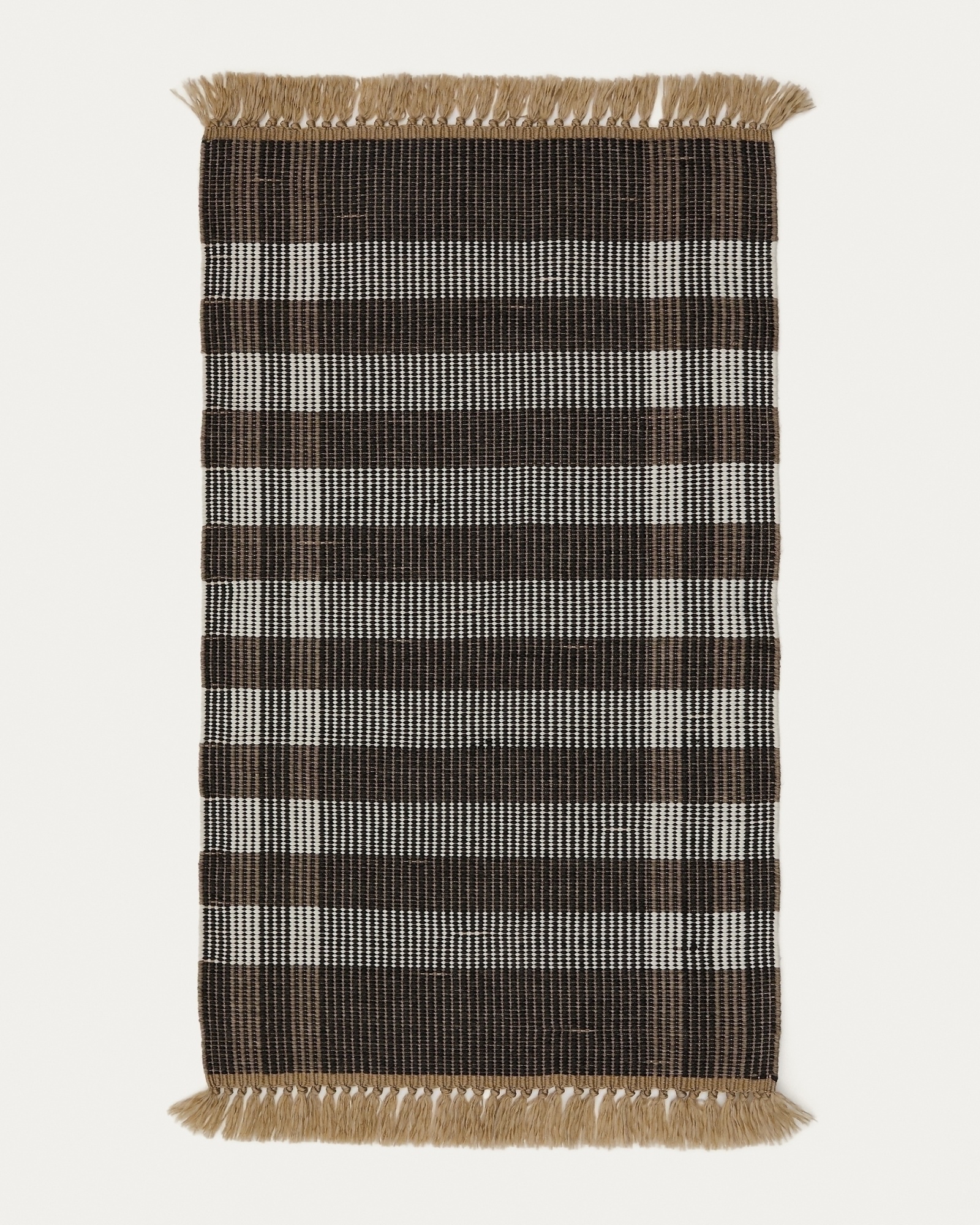 Коврик Barani из полипропилена коричневого и чёрного цвета 60 x 90 см La Forma (ex Julia Grup)