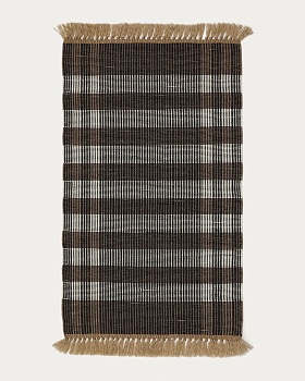 Коврик Barani из полипропилена коричневого и чёрного цвета 60 x 90 см La Forma (ex Julia Grup)