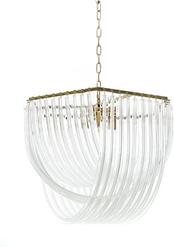 Подвесная люстра Lumina Deco LDP 6001-600 GD+CL