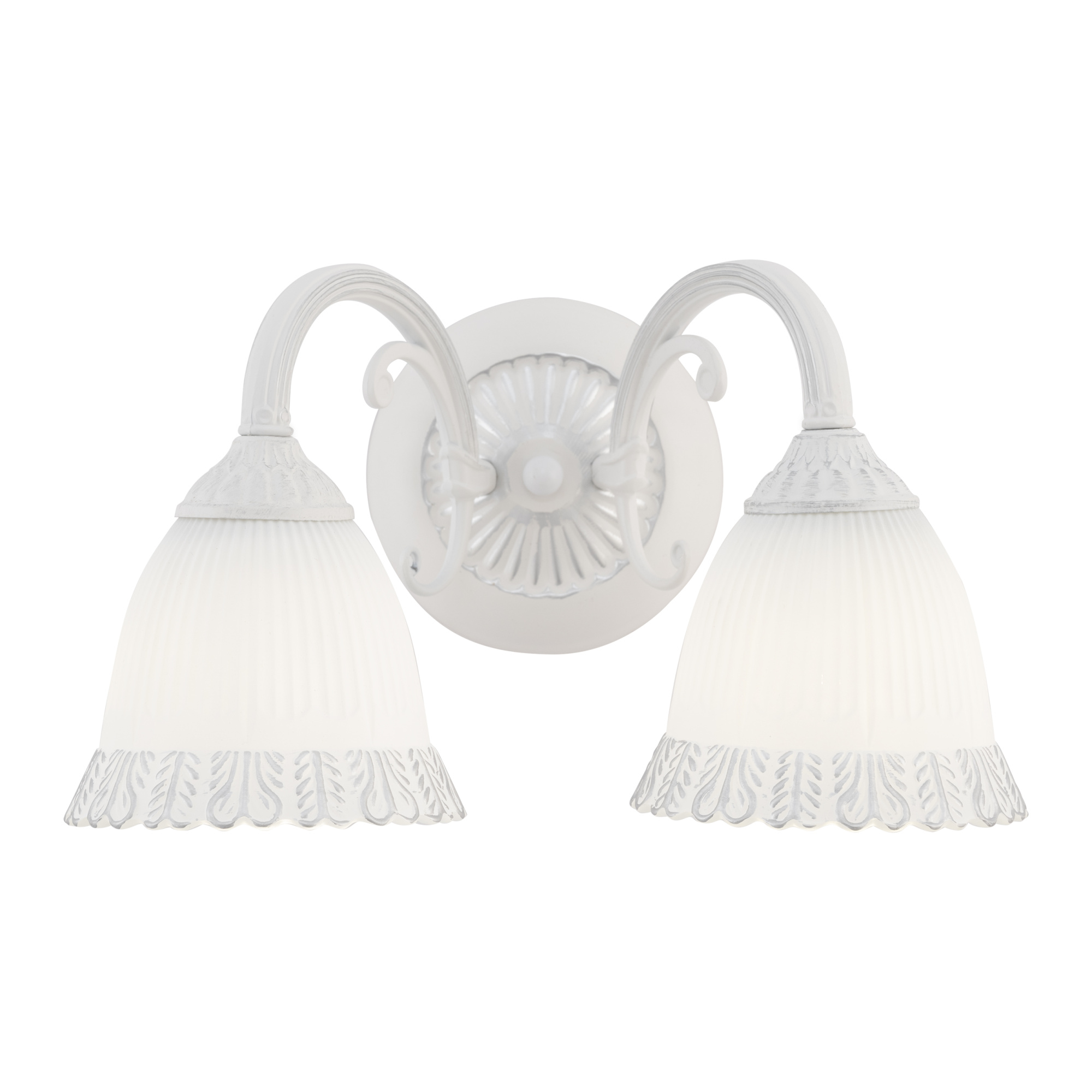 Бра с плафонами 347410/2W WT+SL Arte Milano