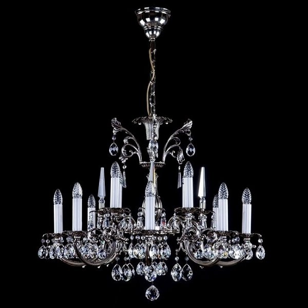 Люстра Artglass ARABELA NICKEL ANTIQUE CE