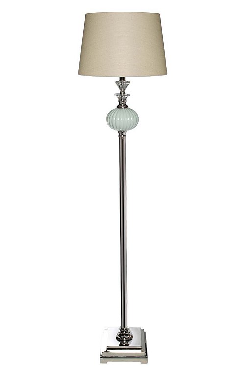 Торшер с бежевым плафоном Garda Decor 22-86946FL