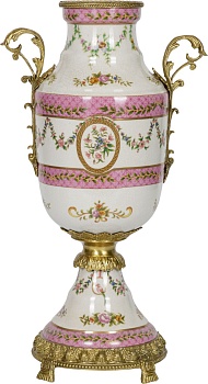 Ваза с ручками Glasar J722EC/HX0462