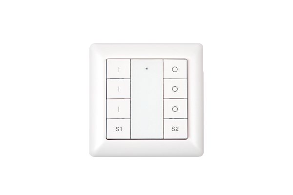 Настенная радио панельа  зоны и  сцены EasyDim ES-B-W-K8/Z3