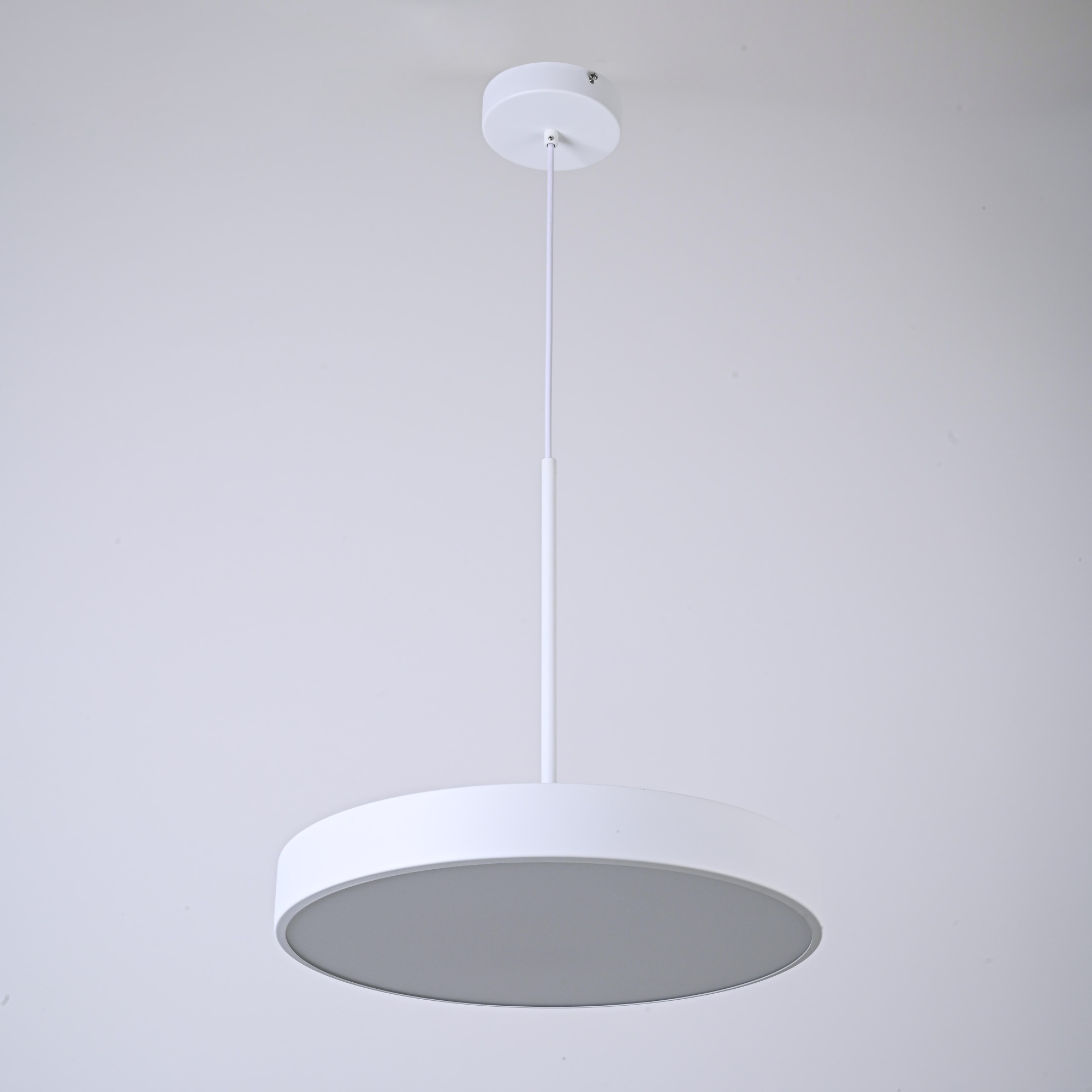 Подвесной светильник TURNA ONE D40 White by ImperiumLoft