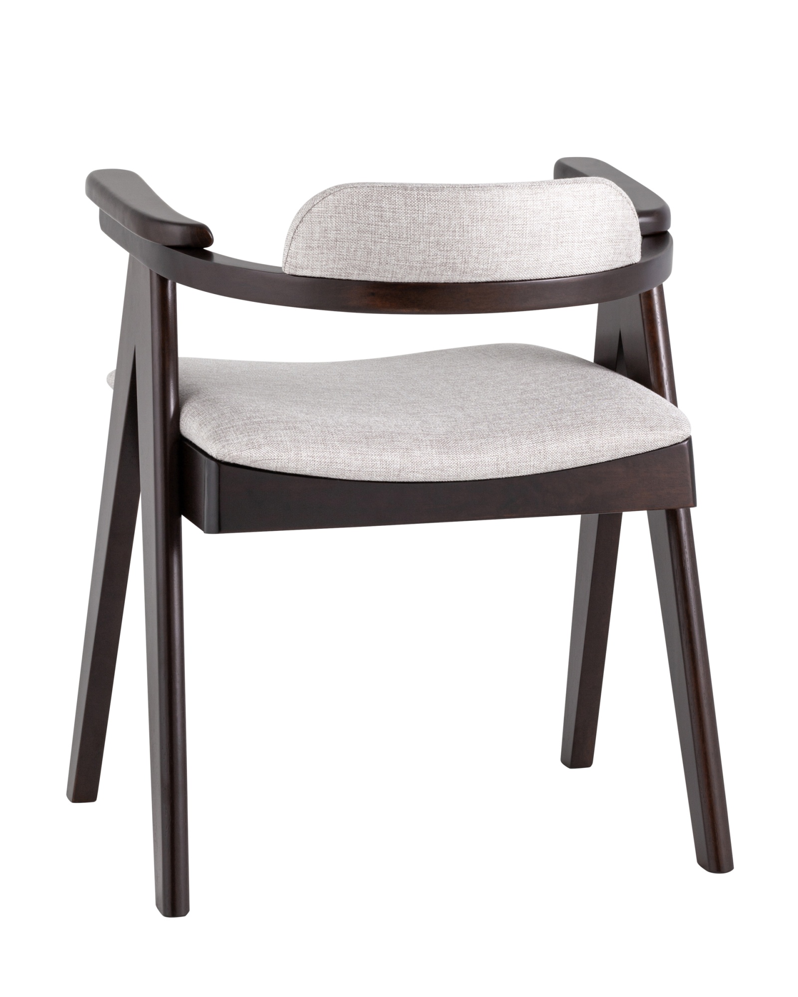 Стул обеденный OLAV массив гевеи светло-серое Stool Group