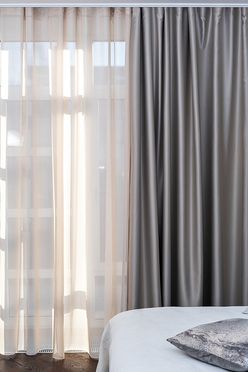 Тюль "Ницца" 275х320см бежевый Garda Decor 115KRT-282602-TUL BEG