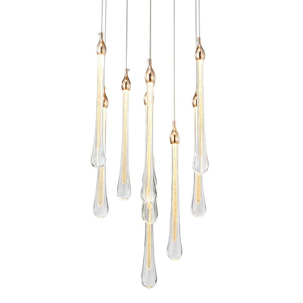 Подвесной светильник  Delight Collection Teardrop 10 gold
