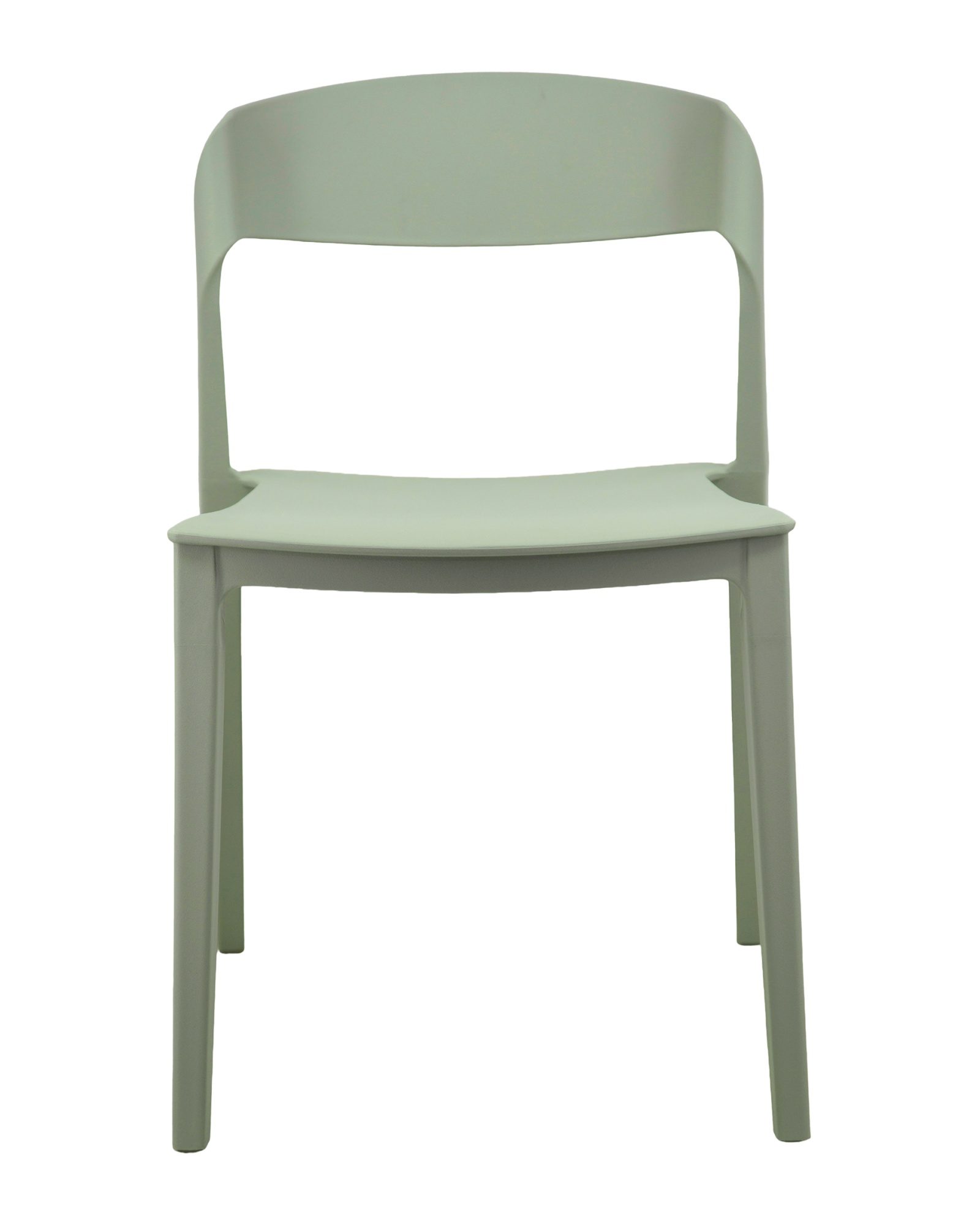 Стул Moris пластик серо-зеленый Stool Group