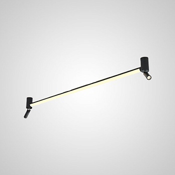 Потолочный светильник FORCE C L150 Black by ImperiumLoft