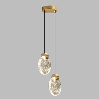 Подвесной светильник CELIAN DUO D16 Brass by ImperiumLoft