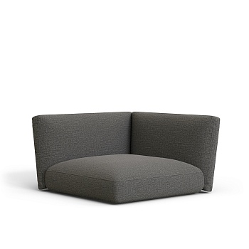 Комплект подушек Sorells для углового модуля серого цвета La Forma (ex Julia Grup)