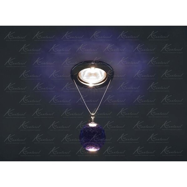 Встраиваемый светильник Kantarel PLANET CD 001.2.11 bl violet
