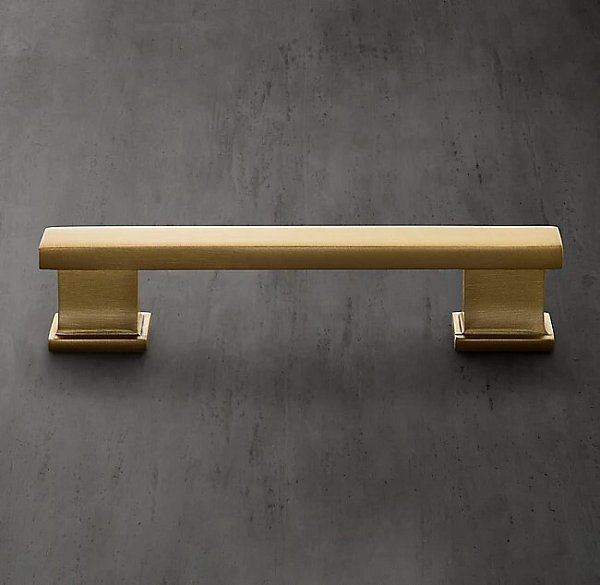 Ручка-скоба Restoration Hardware Strande L.15.2 Polished Brass