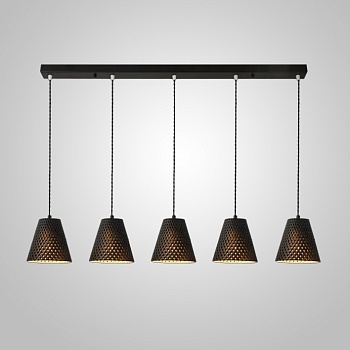 Подвесной светильник HASSA L100 Black by ImperiumLoft