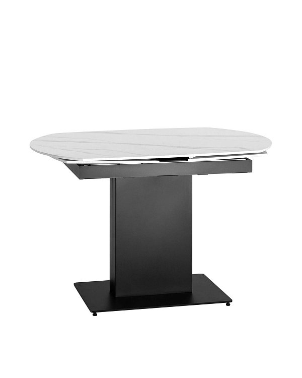 Стол обеденный Хлоя раскладной 120-180*90 керамика темная Stool Group