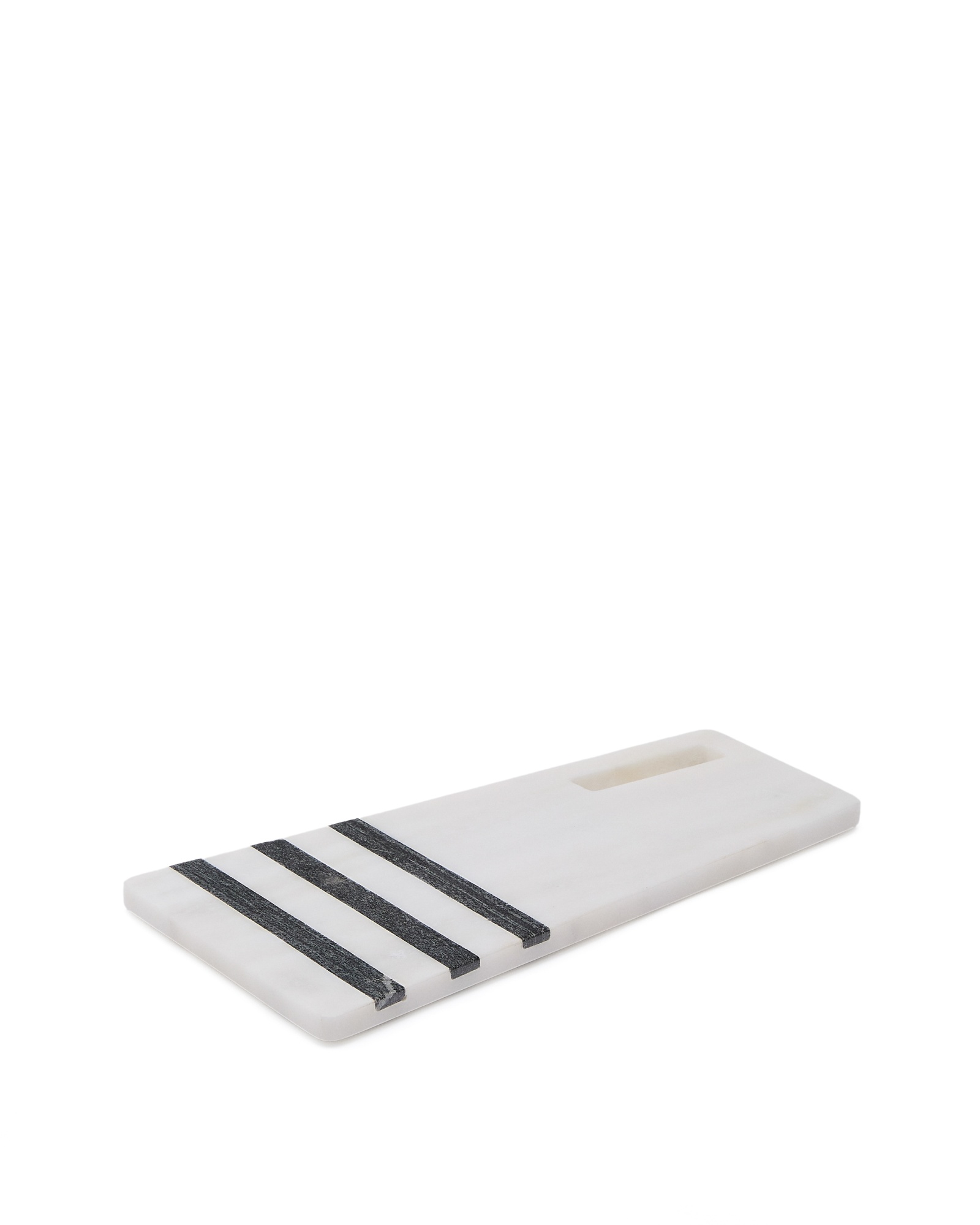 Большая сервировочная доска Nira из черно-белого мрамора La Forma (ex Julia Grup)