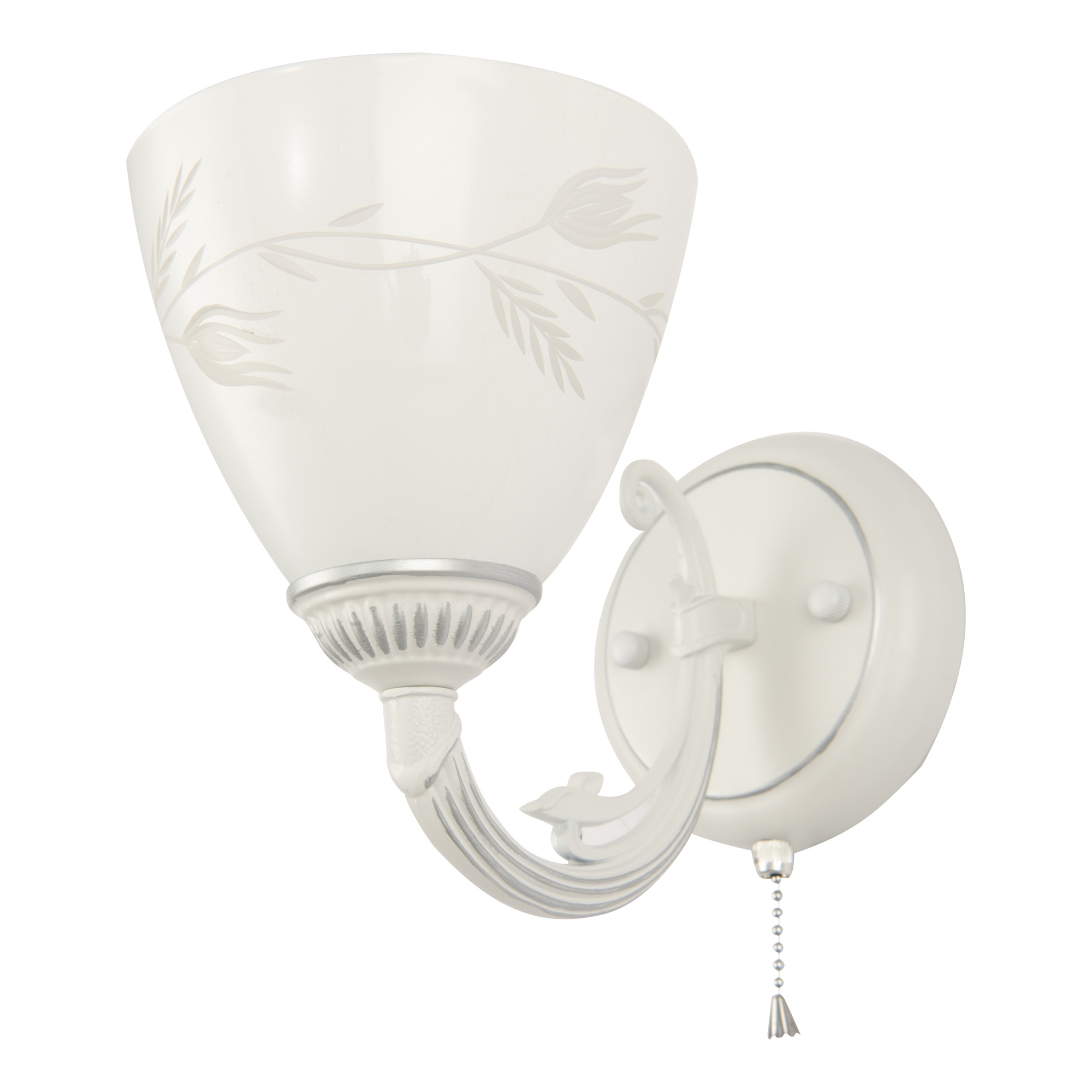 Бра с плафонами 343659/1W WT+SL Arte Milano