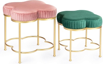 Пуфы, набор Glasar 49-116/115