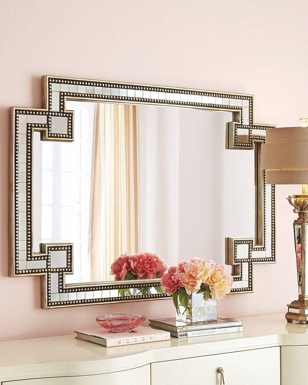 Зеркало настенное в раме Louvre Home Йорк GY-002S-02