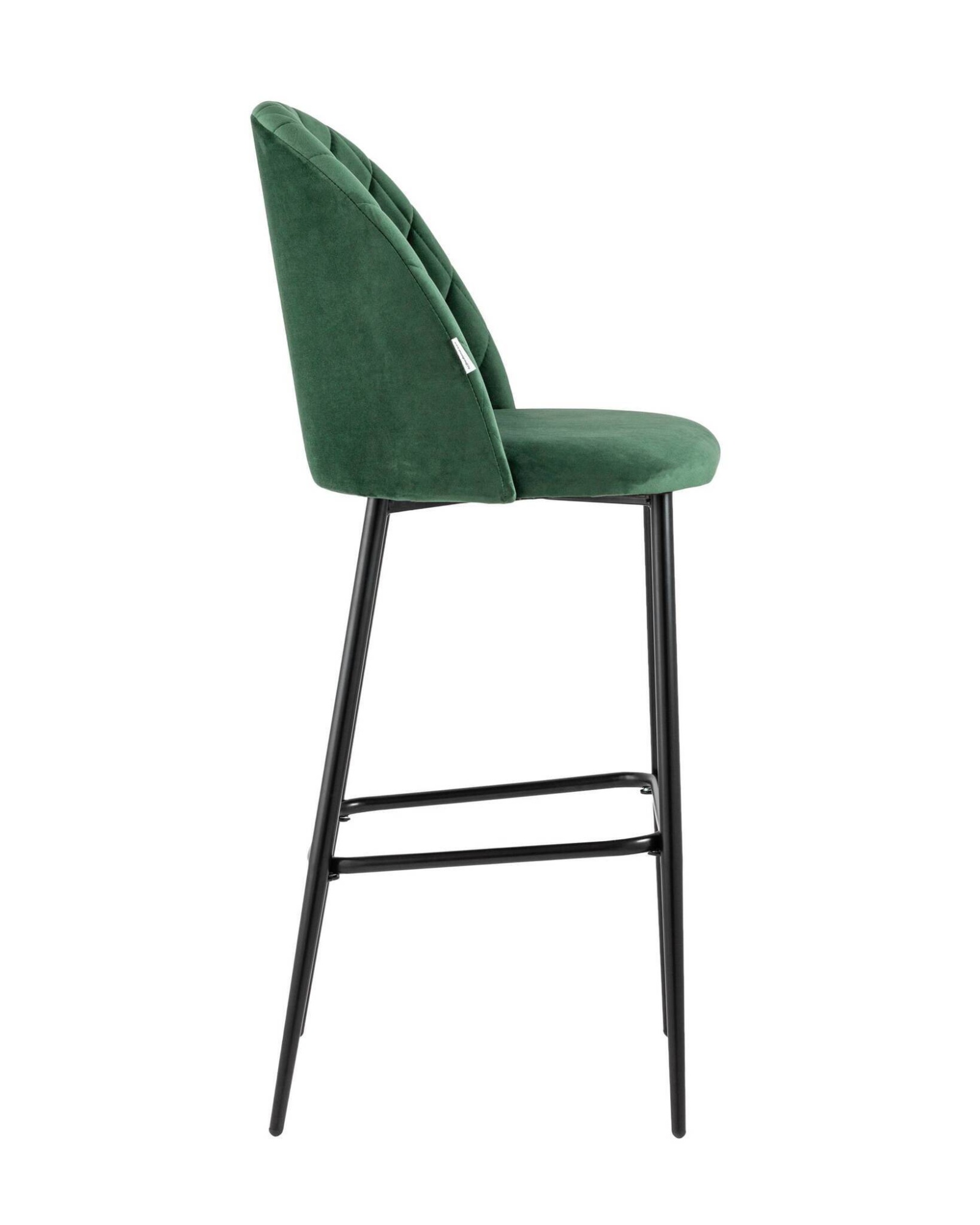 Стул барный Марсель велюр зеленый Stool Group