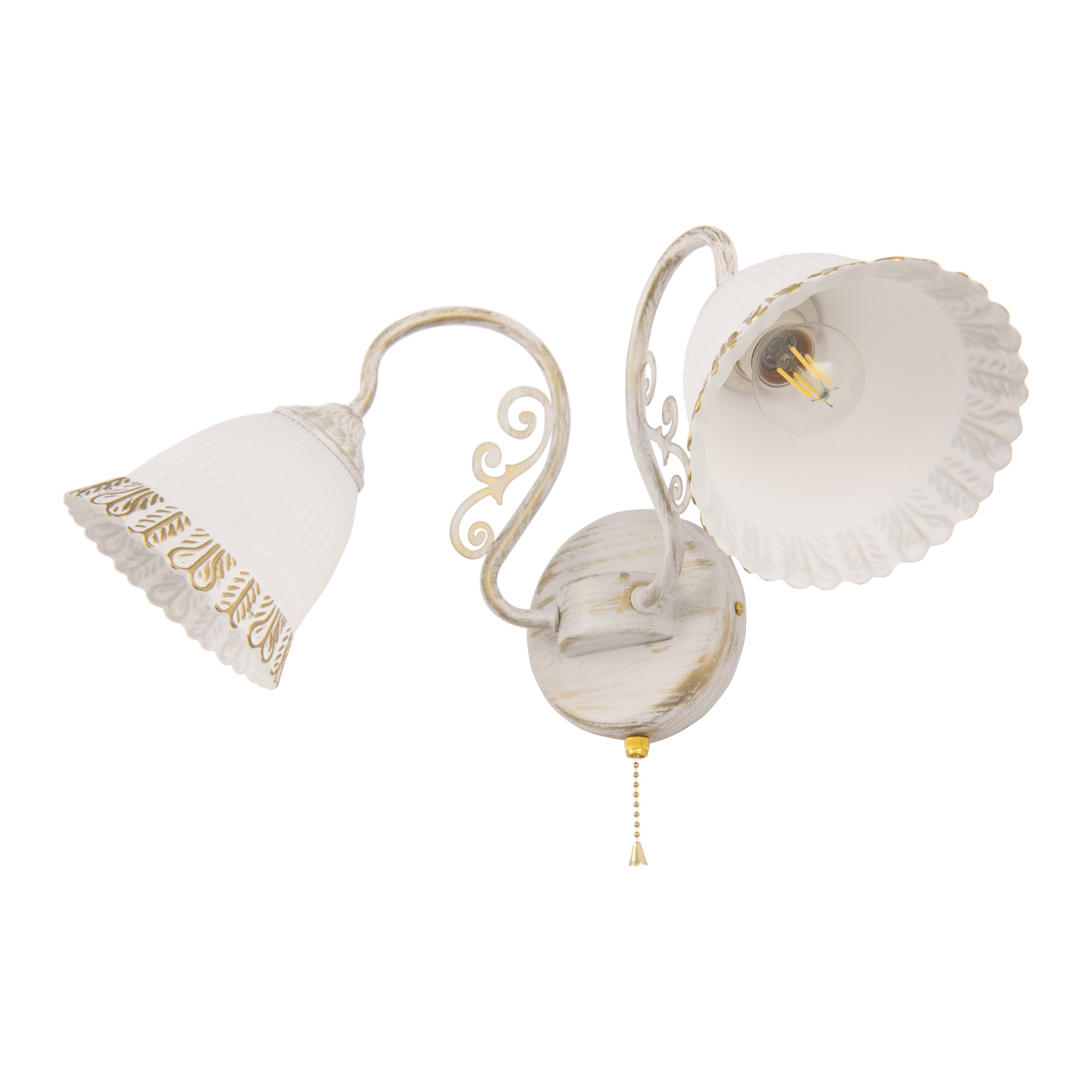 Бра с плафонами 340800/2W WT+G Arte Milano