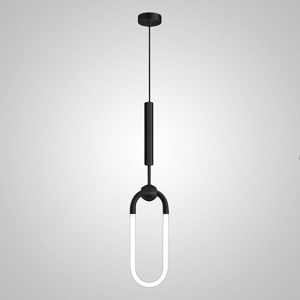 Подвесной светильник FINNUR A H30 Black by ImperiumLoft