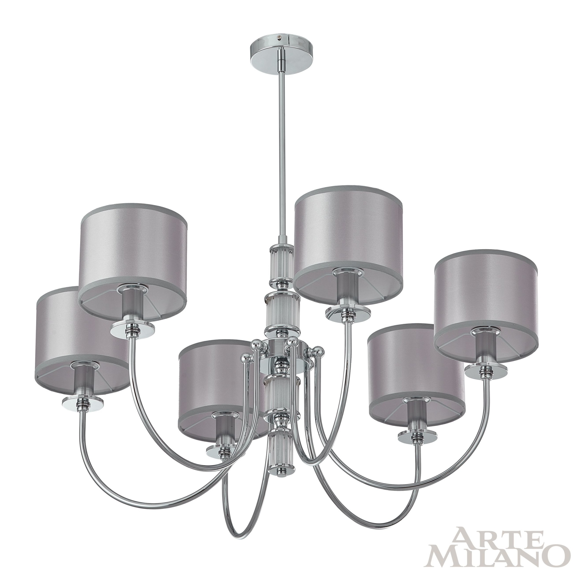 Люстра с плафонами 348401/6 CR Arte Milano