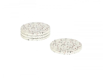 Набор из 4-х подставок Tiana белый La Forma (ex Julia Grup)