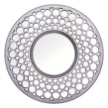 Зеркало BountyHome Round Silver mv411-silver