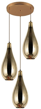 Подвесной светильник Lumina Deco LDP 6843-3 GD