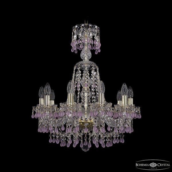 Люстра хрустальная 1410/10/195/XL-66 G V7010 Bohemia Ivele Crystal