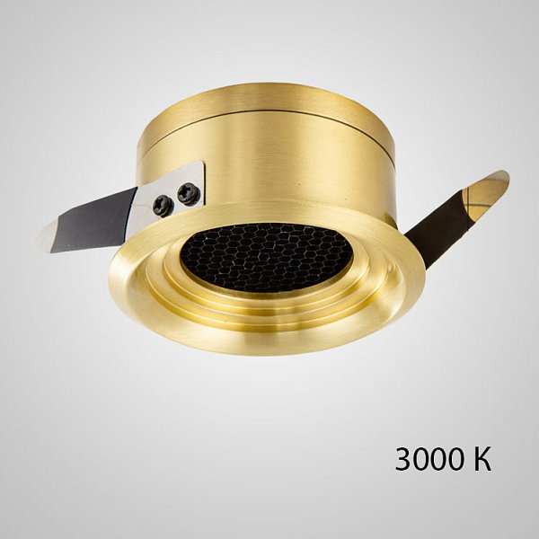 Точечный светильник BIO Brass 10W 3000K by ImperiumLoft