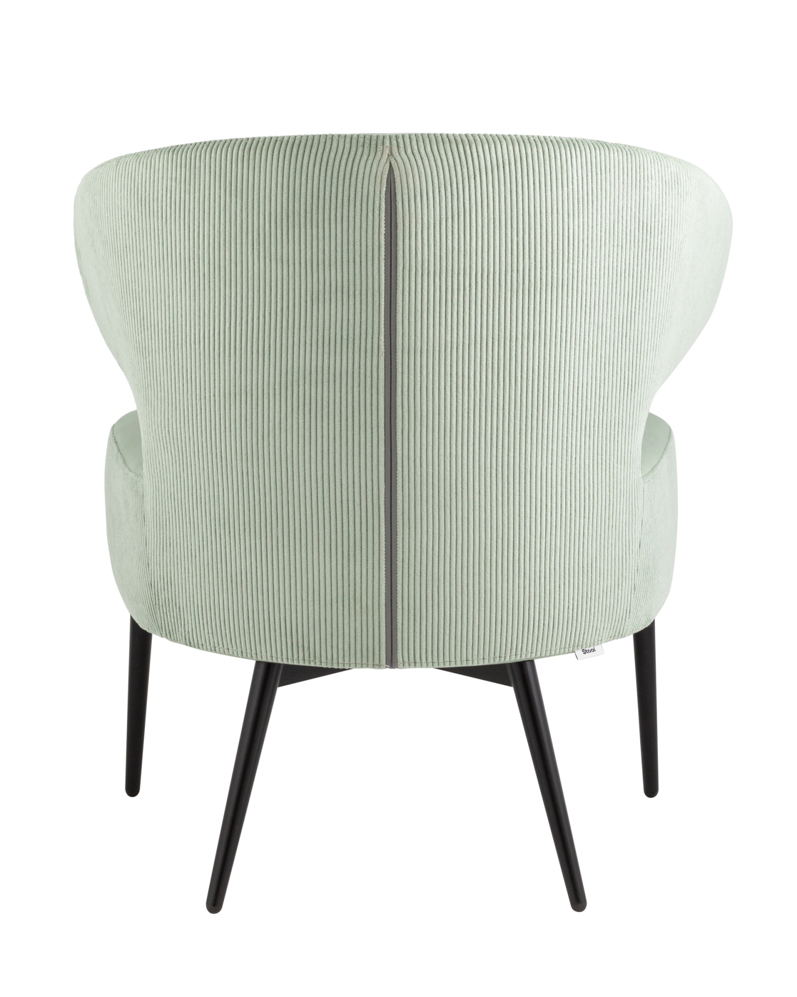 Кресло лаунж Royal Stripes велюр фисташковый Stool Group