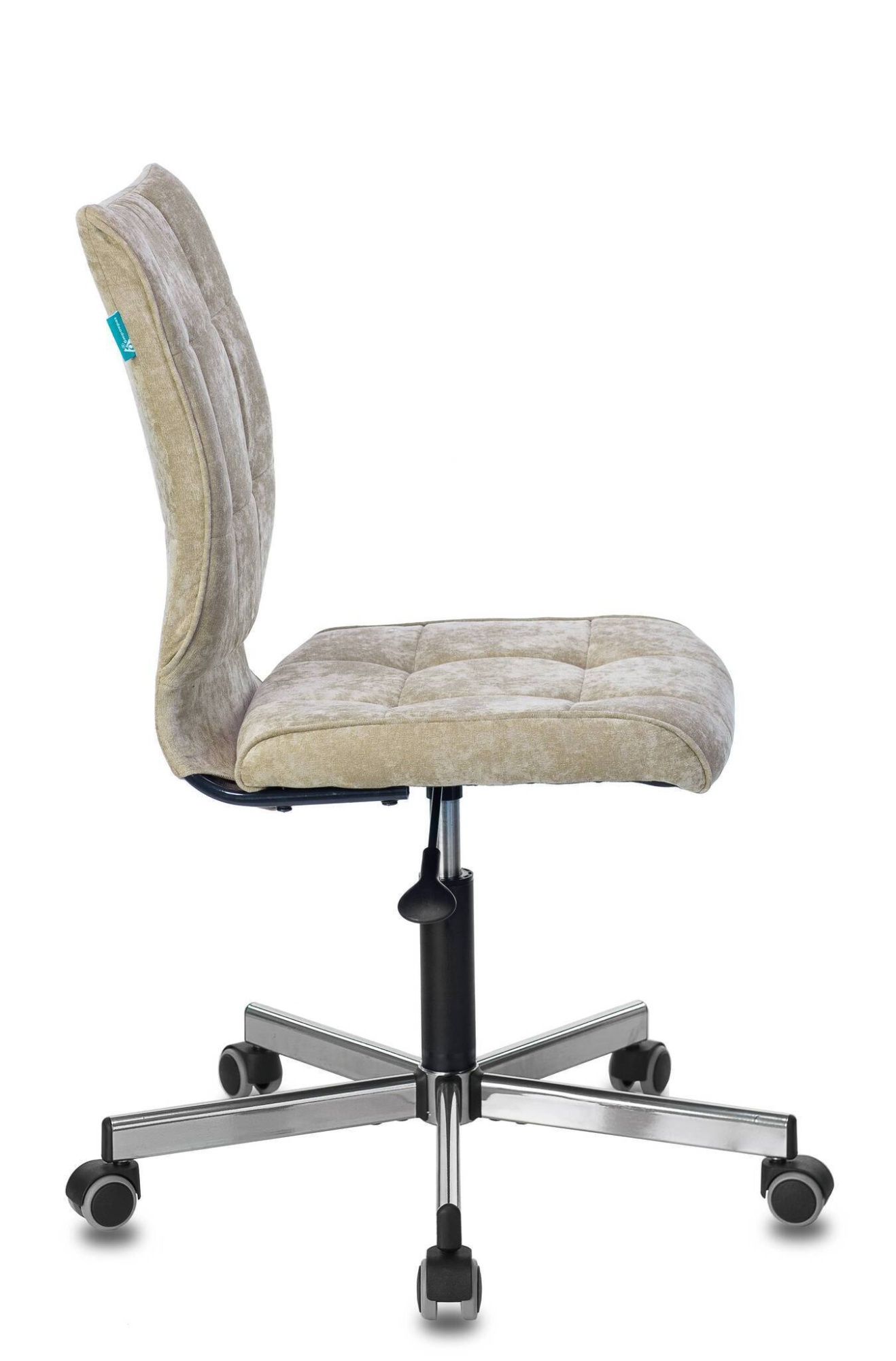 Кресло Бюрократ CH-330M/LT-21 без подлокотников песочный крестовина металл Stool Group