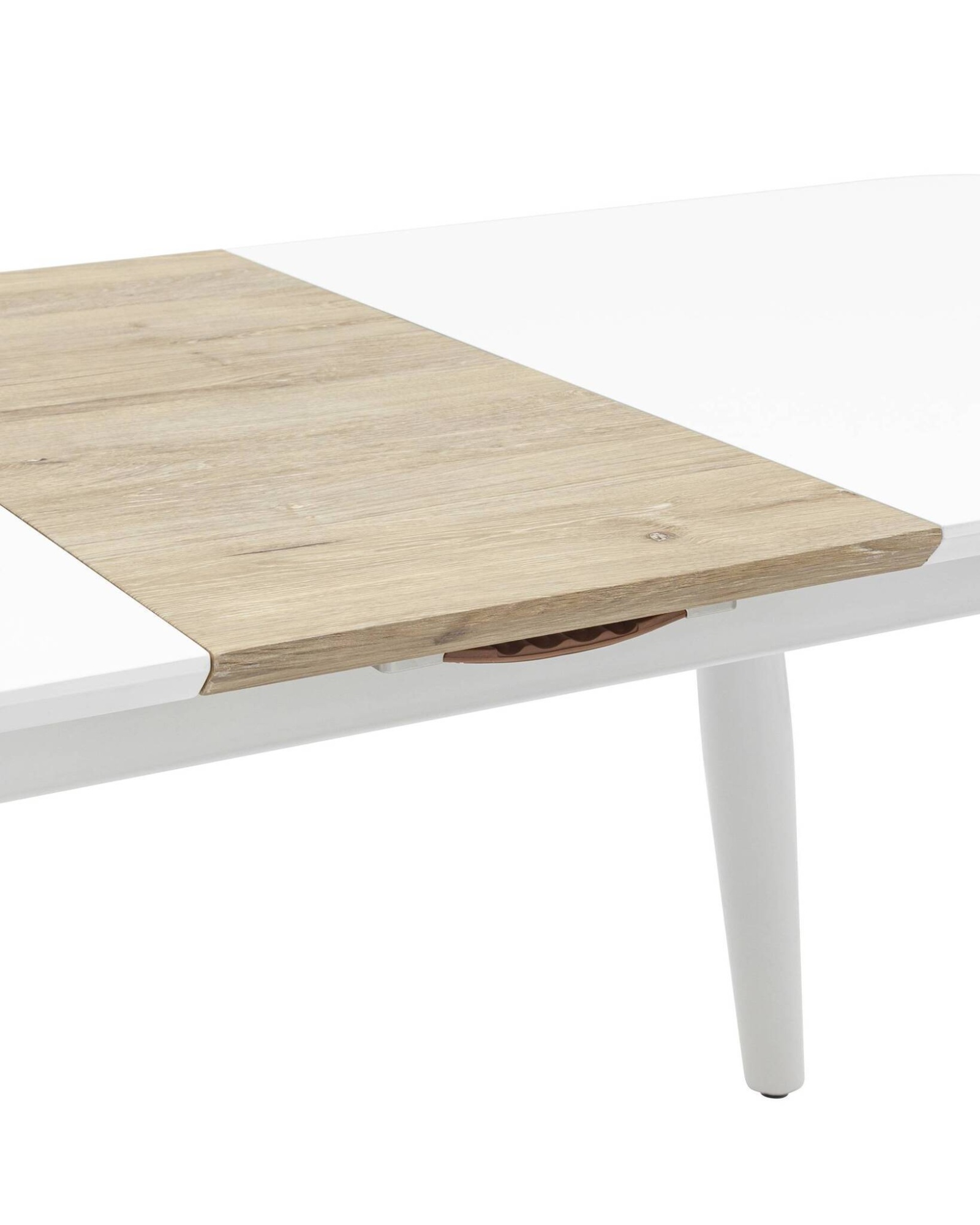 Стол обеденный Чикаго раскладной 160-200*90 белый Stool Group