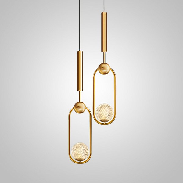 Подвесной светильник FINNUR BALL DUO B by ImperiumLoft
