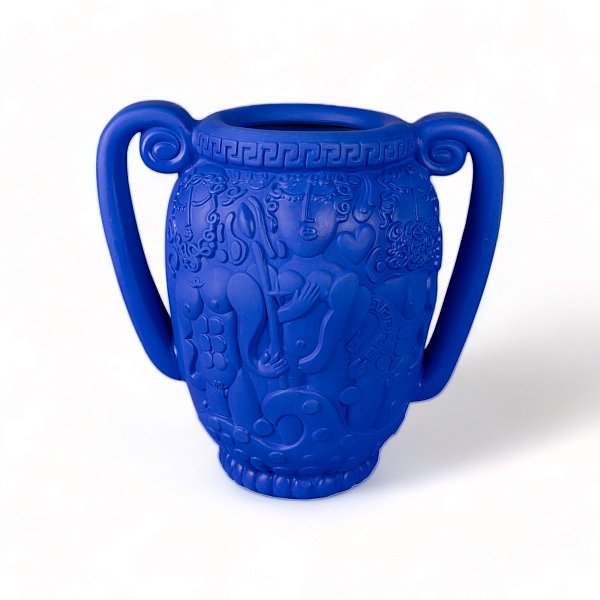 Ваза Seletti Amfora Blue 11522B