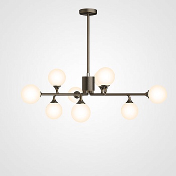 Потолочная люстра PROTON L9 Black by ImperiumLoft