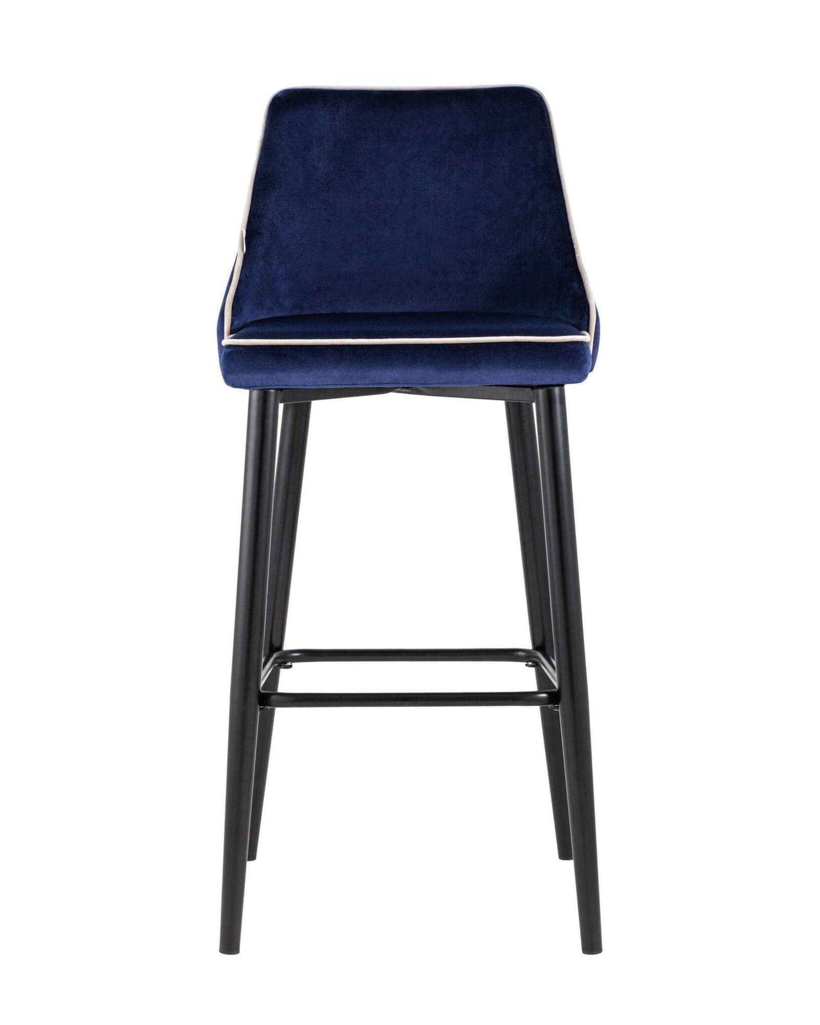 Стул барный Коби велюр синий Stool Group