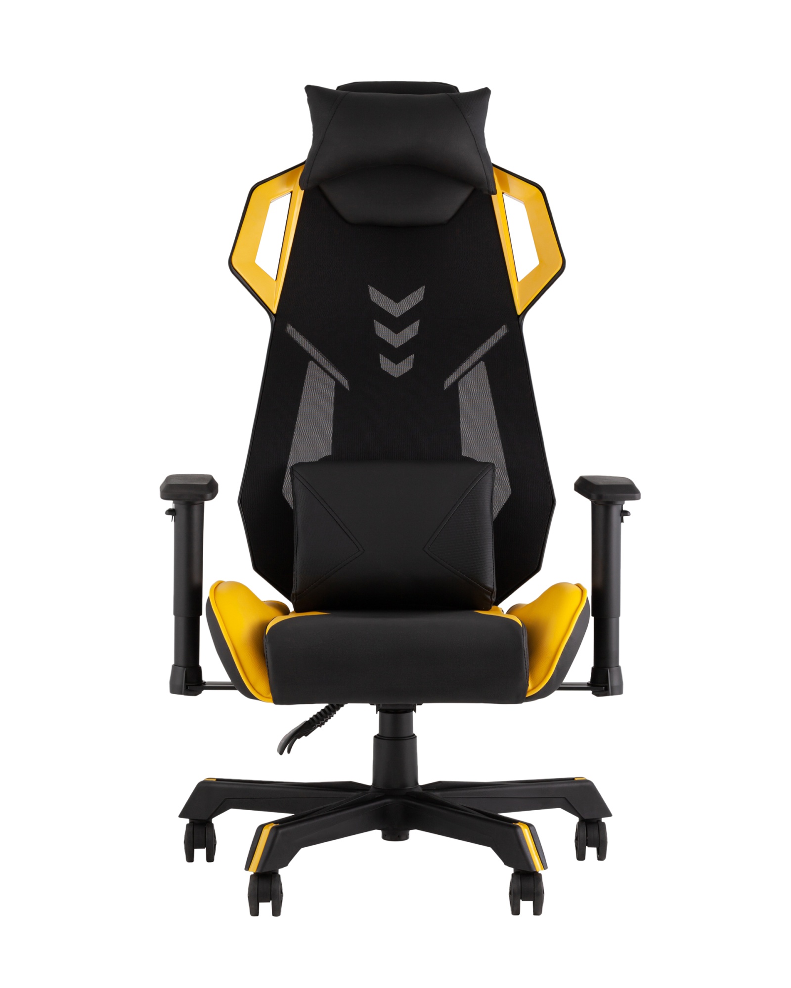 Кресло спортивное TopChairs Рэтчэт желтый Stool Group