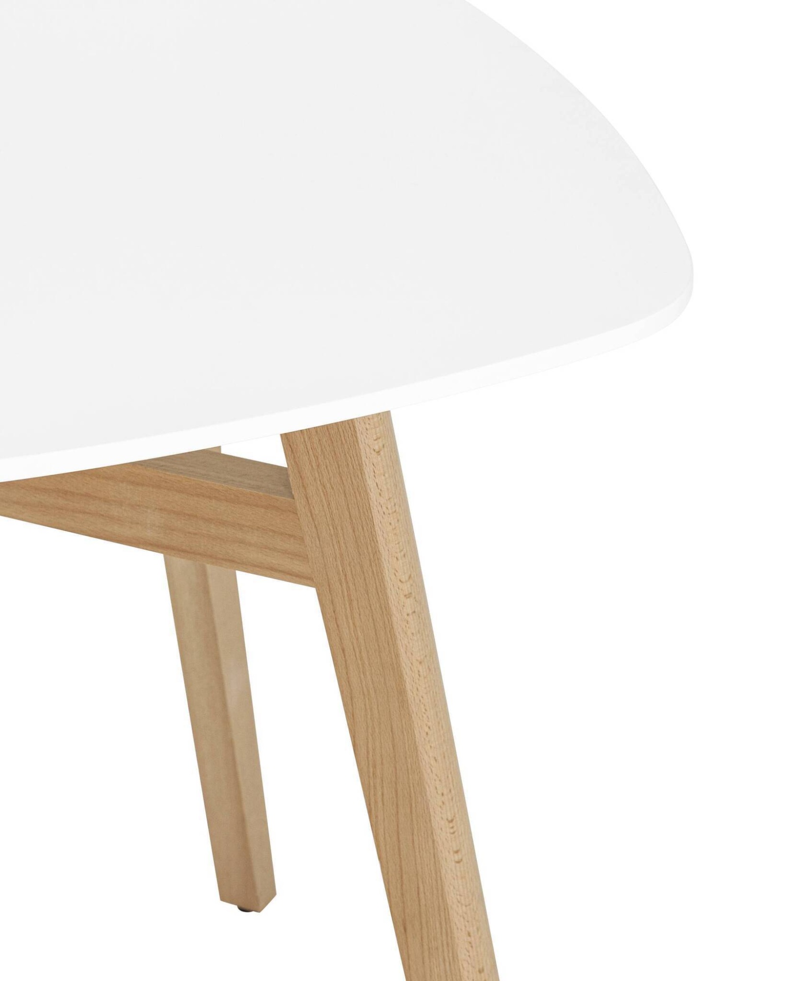 Стол обеденный Target 80*80 белый ножки массив бука Stool Group